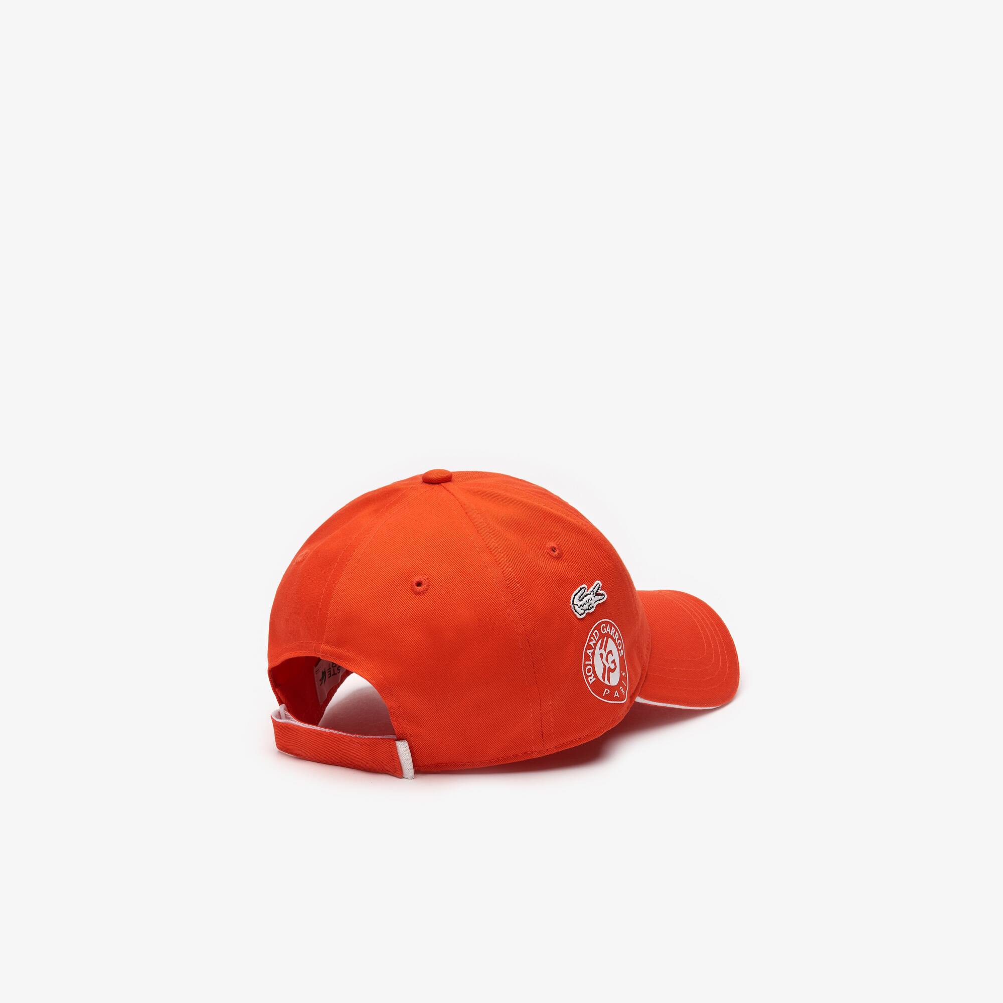 mens lacoste sport french open edition tennis ball print cap