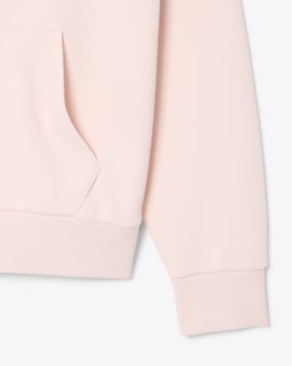 Zipped Piqu&eacute; Hoodie