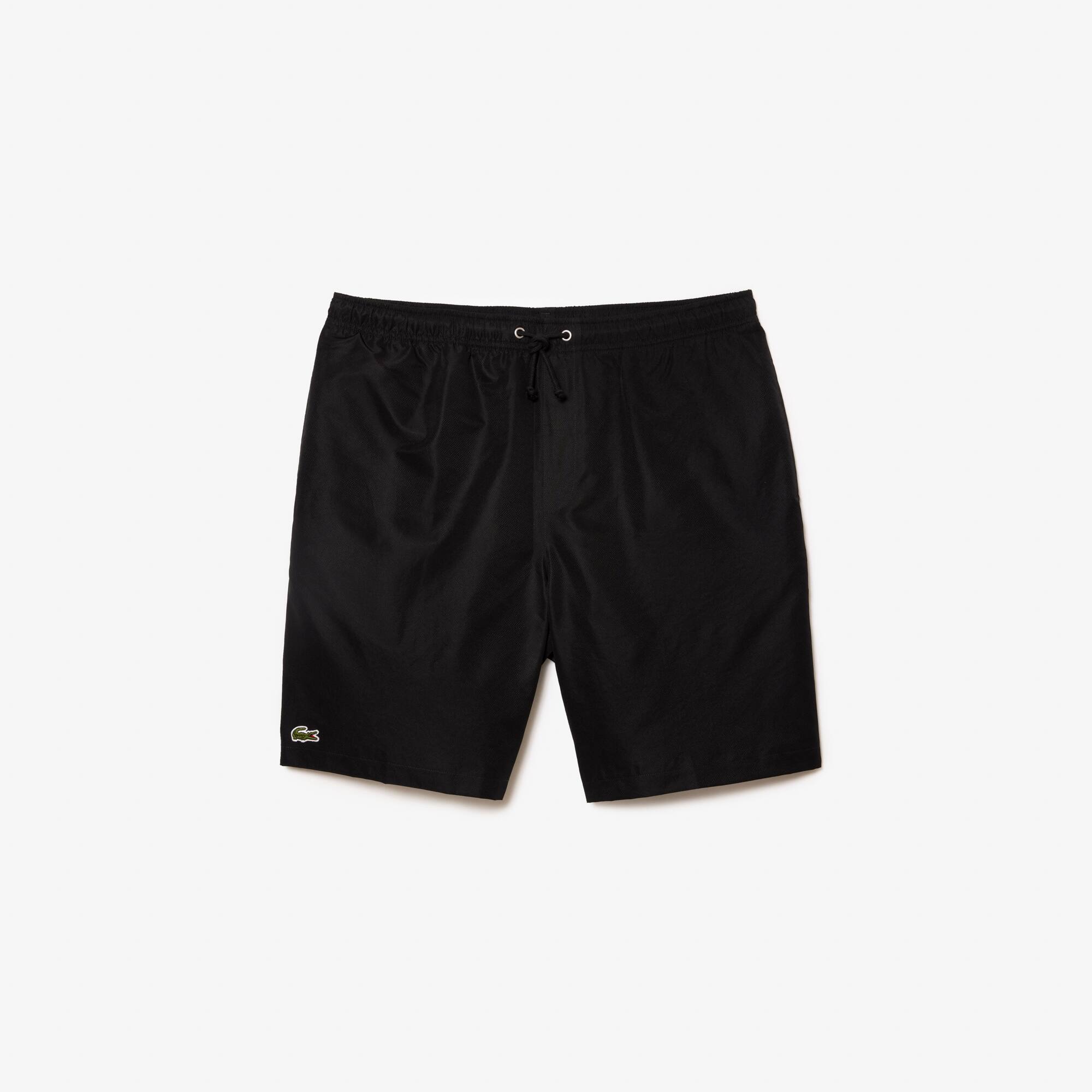 lacoste shorts grey