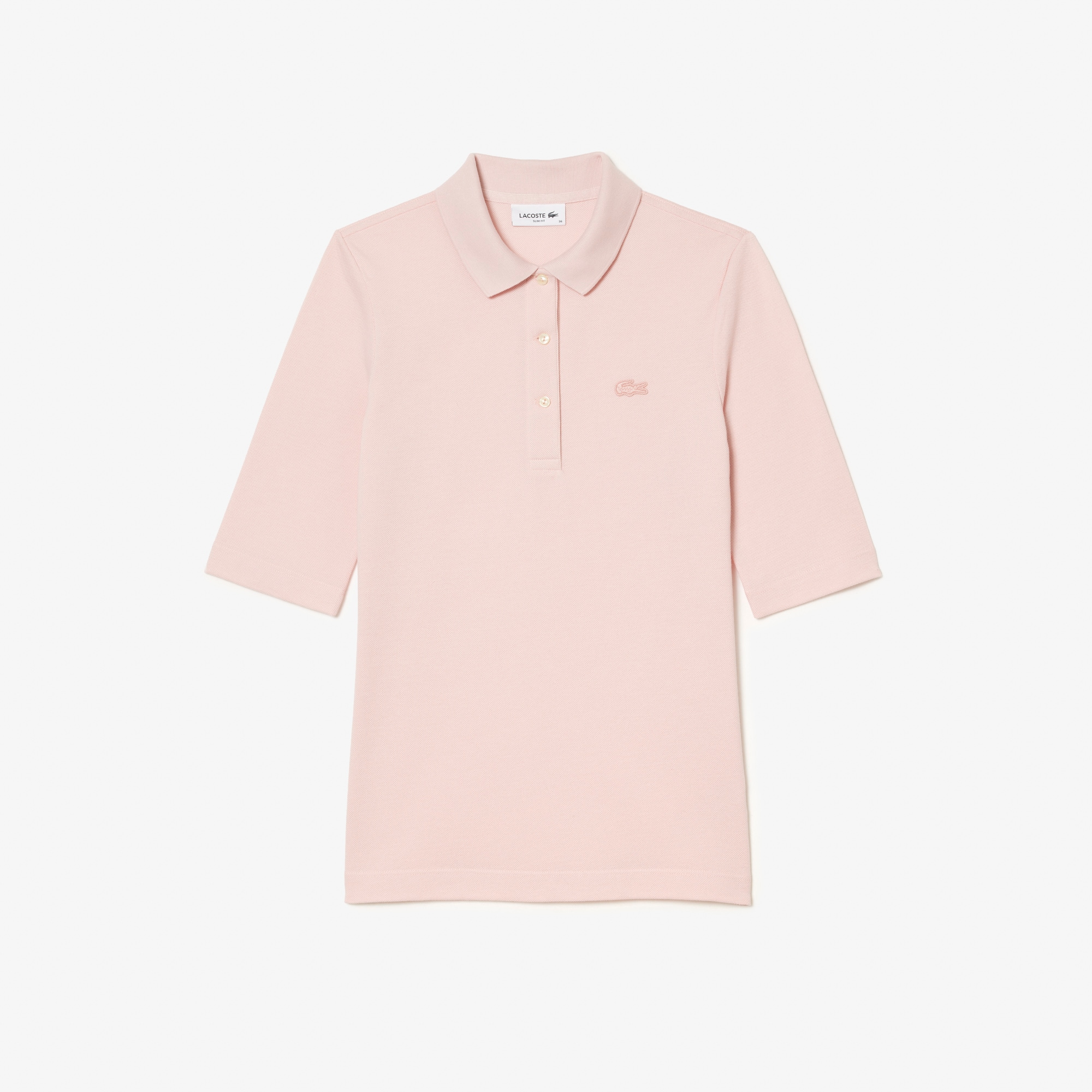 Women's Lacoste Classic Fit Supple Cotton Polo Shirt LACOSTE