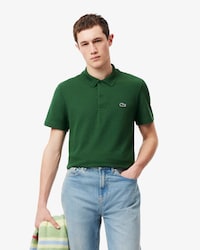 Regular Fit Cotton Blend Polo Shirt