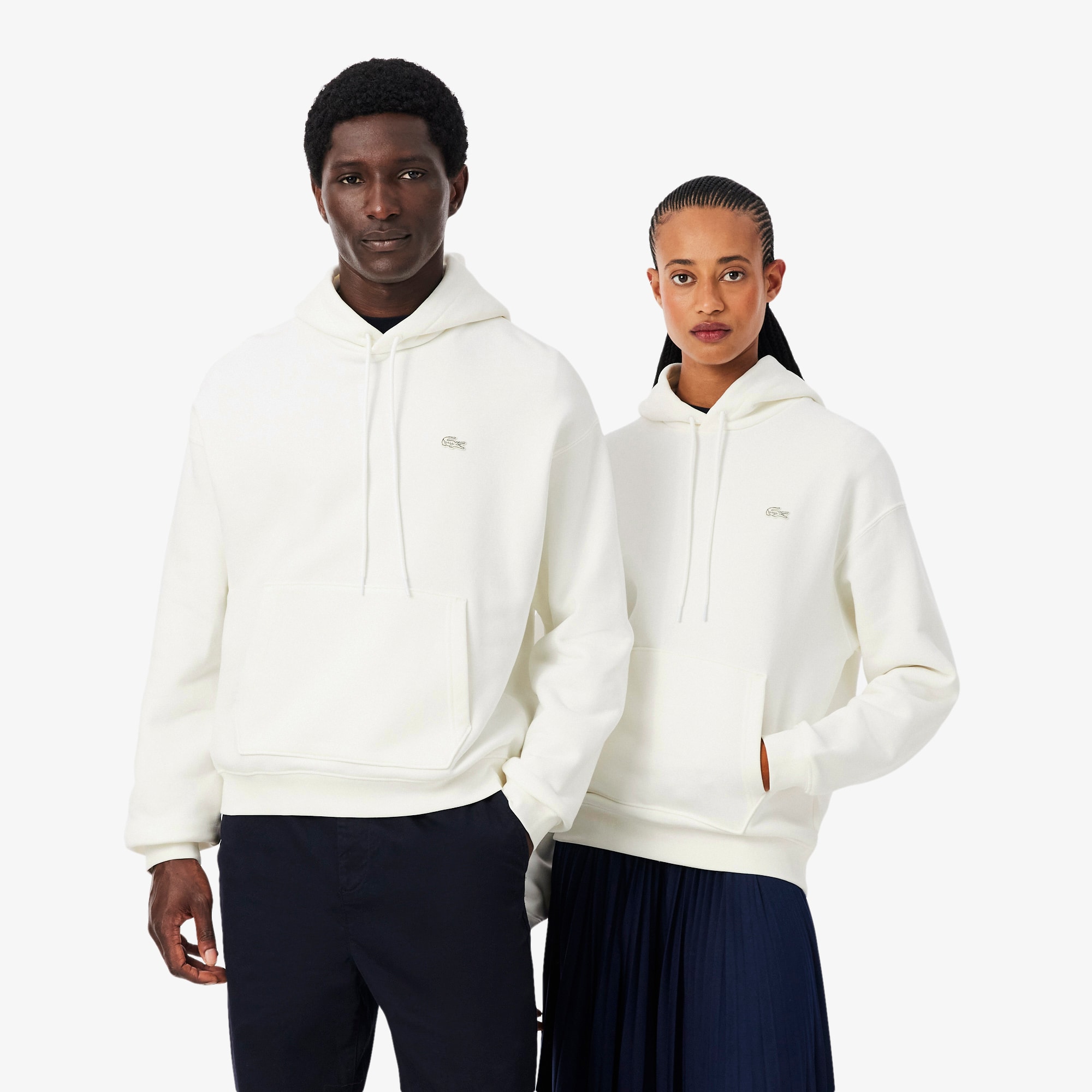 LACOSTE パーカー Heavy Fleece Hoodie - Men's Sweatshirts - New In 2026 | Lacoste