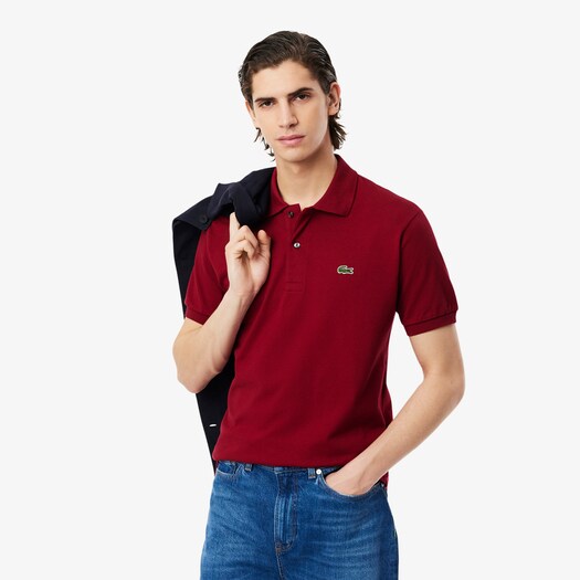LACOSTE UK Men's long & short sleeves polo shirts with logo