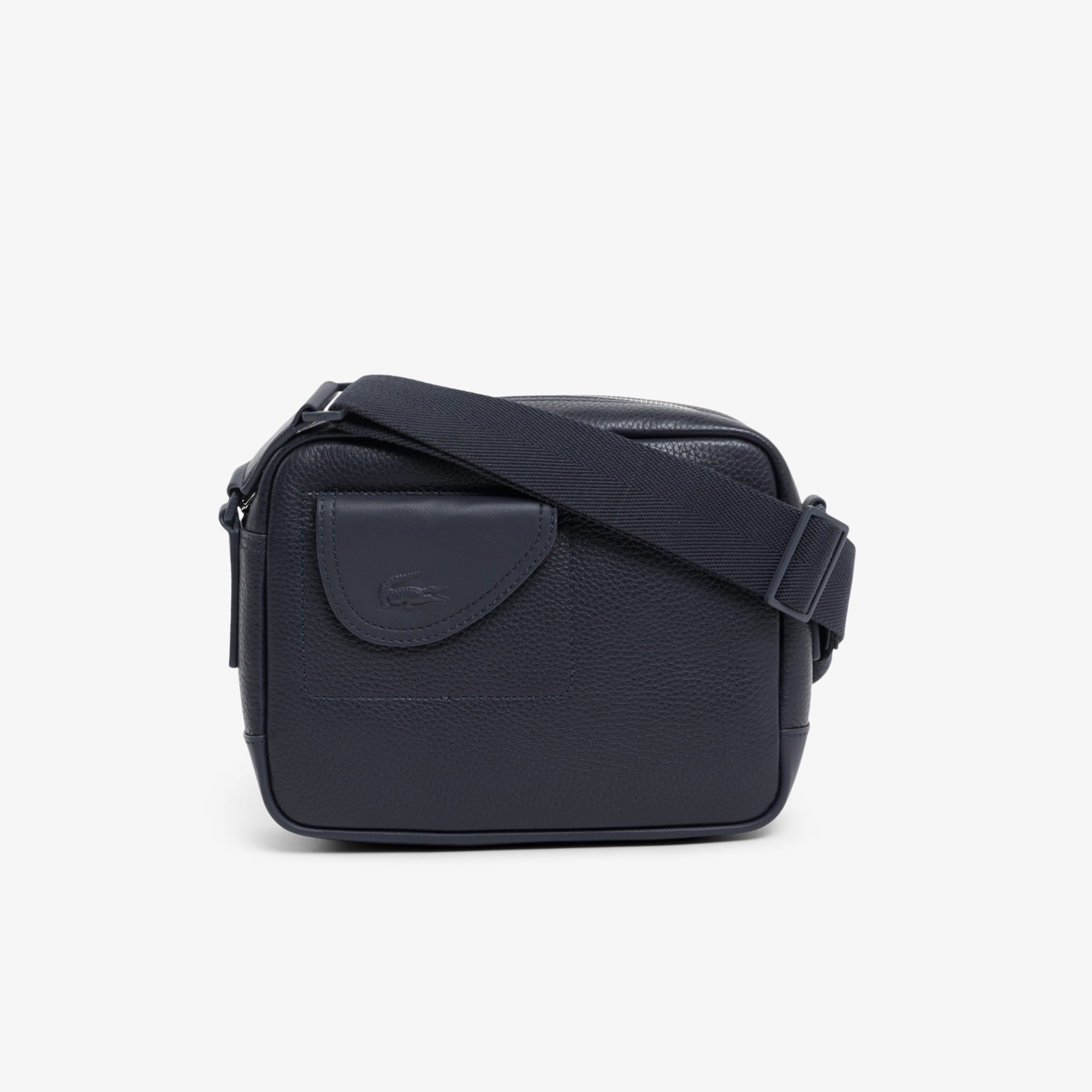 Club Lacoste Grain Leather Satchel - Men's Vertical Bags - New In