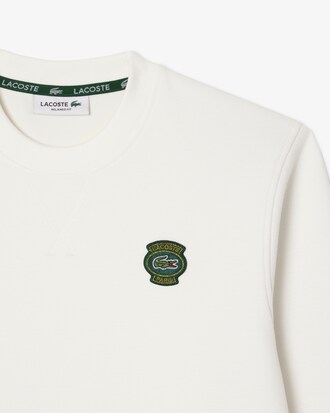 Crew Neck Badge Sweatshirt