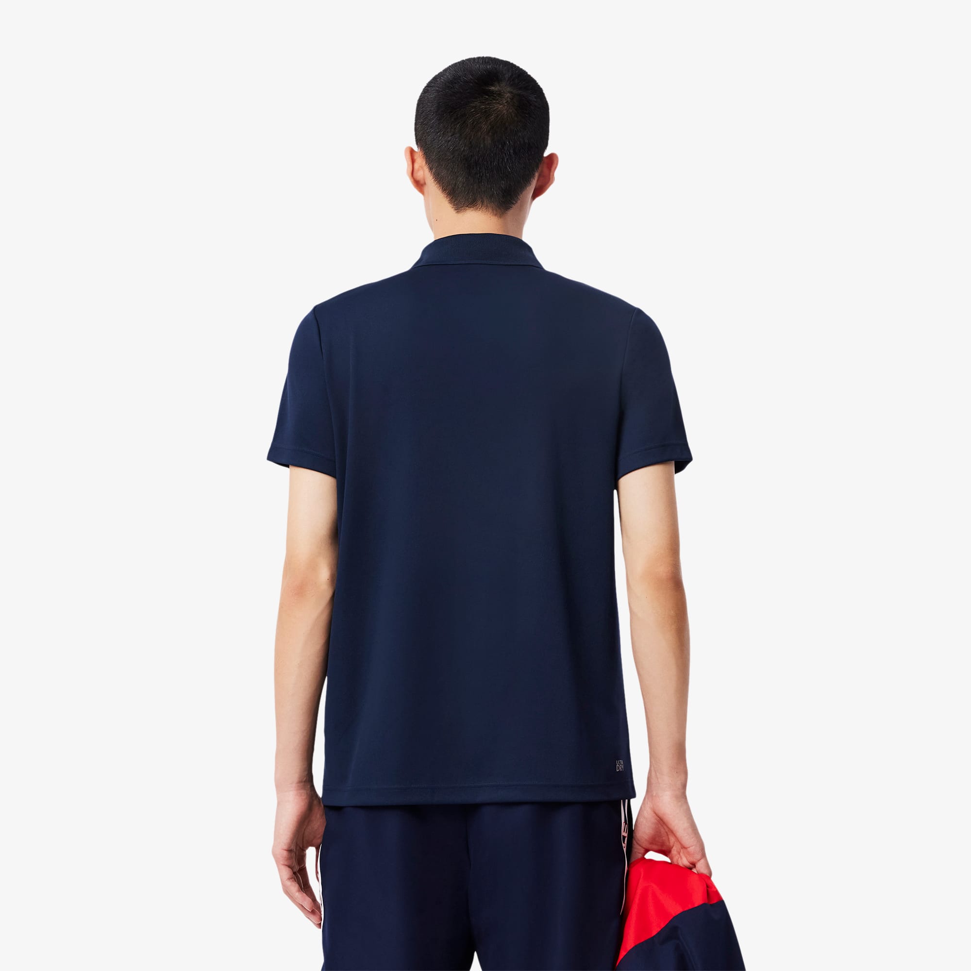 Ultra Dry Print Branding Tennis Polo Shirt - Men's Short