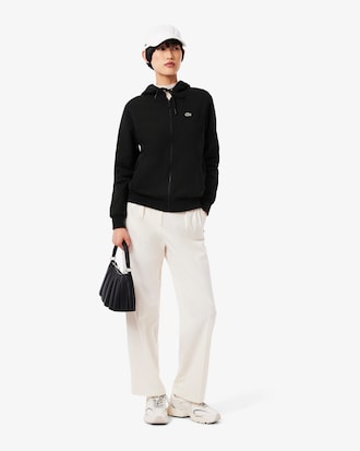 Zipped Fleece Hoodie