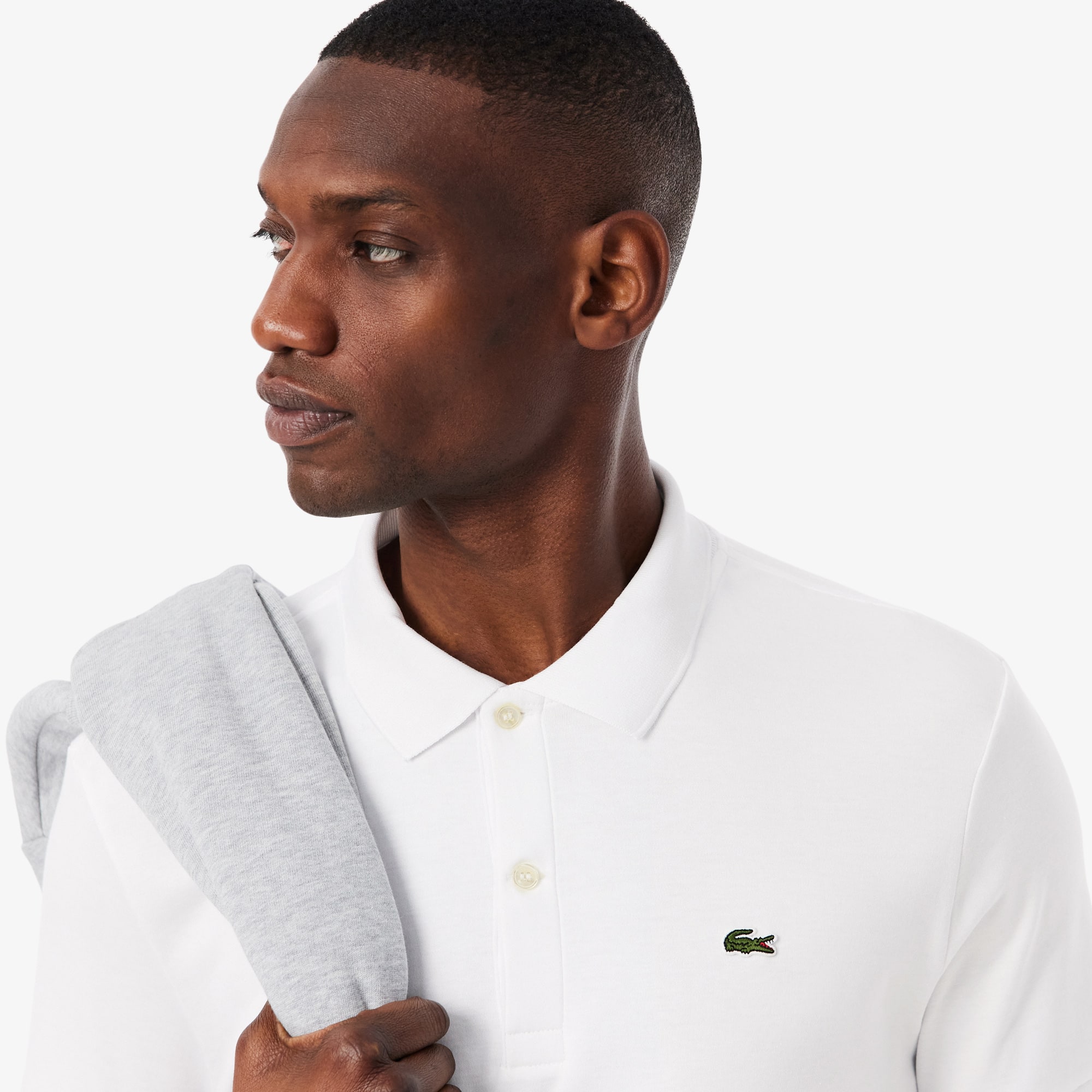 Lacoste Regular Fit Ultra Soft Cotton Jersey Polo Shirt. 1