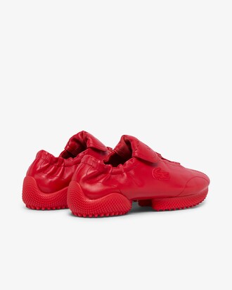 Women's Runway Low Set Leather Sneakers