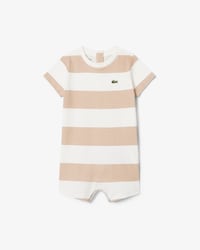 Infants' Striped Interlock Onesie