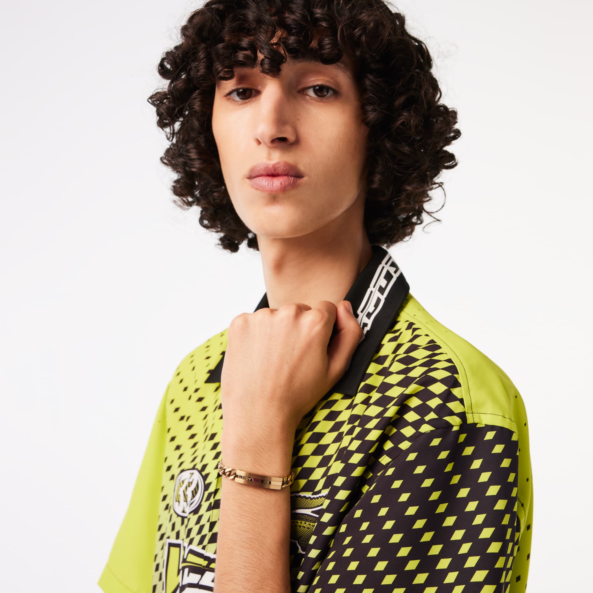 【LACOSTE】アドベンチャー リンクブレスレット Amazon | [Lacoste] メンズ ステンシルコレクション リンク