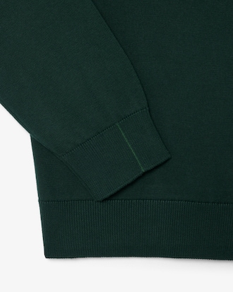 Monochrome Crew Neck Cotton Sweater