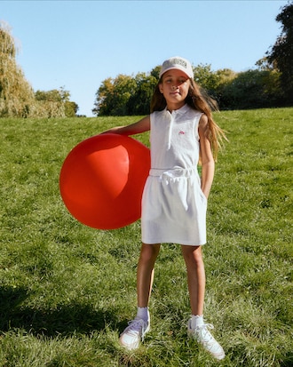 Sleeveless Terry Polo Shirt