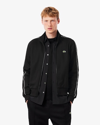 Paris Piqué Zip Front Track Jacket
