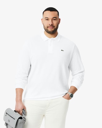 Classic Fit Long Sleeved L.12.12 Polo Shirt