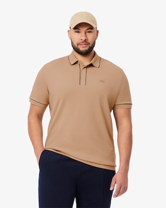Regular Fit Paris Stretch Piqu&eacute; Polo Shirt