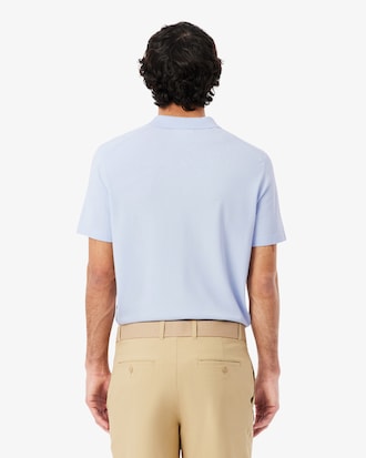 Short Sleeved Polo Collar Golf Sweater