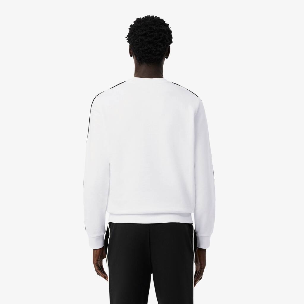 Logo Trim Fleece Sweatshirt - Men's Sweatshirts - New In 2026