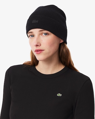 Slim Fit Ribbed Cotton T-shirt