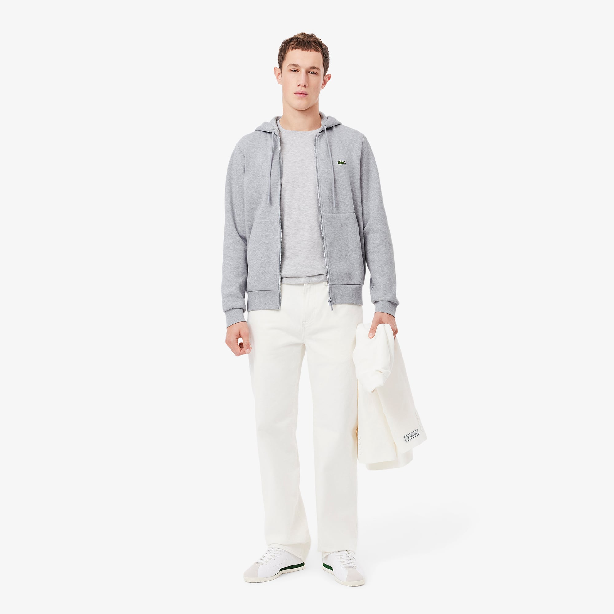 Men's Hoodie in Organic Cotton and Kangaroo Pocket | Lacoste UK