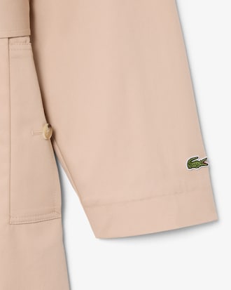 Oversized Water-Repellent Trench Coat