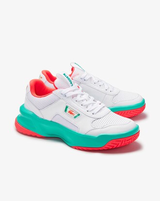 Women's Ace Lift Leather and Textile Trainers