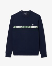Branded Stripe Tennis Sweatshirt