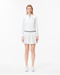 Piqué Tennis Skirt with Liner