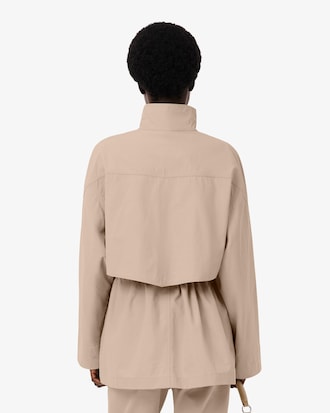 Mid Length Water-Repellent Oversized Parka