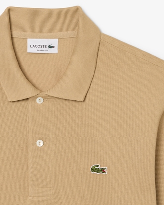 Classic Fit Long Sleeved L.12.12 Polo Shirt