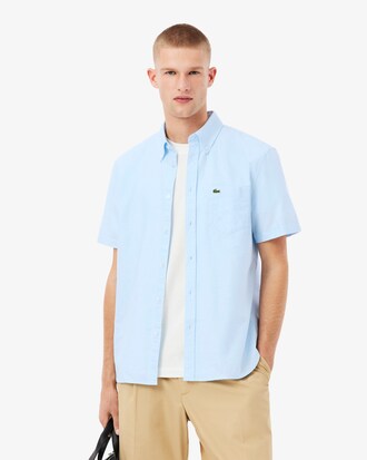 Regular Fit Short Sleeved Oxford Shirt