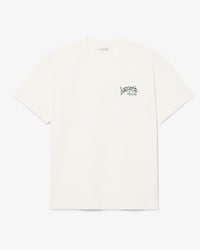 Heavy Cotton Jersey Embroidery Accent T-shirt