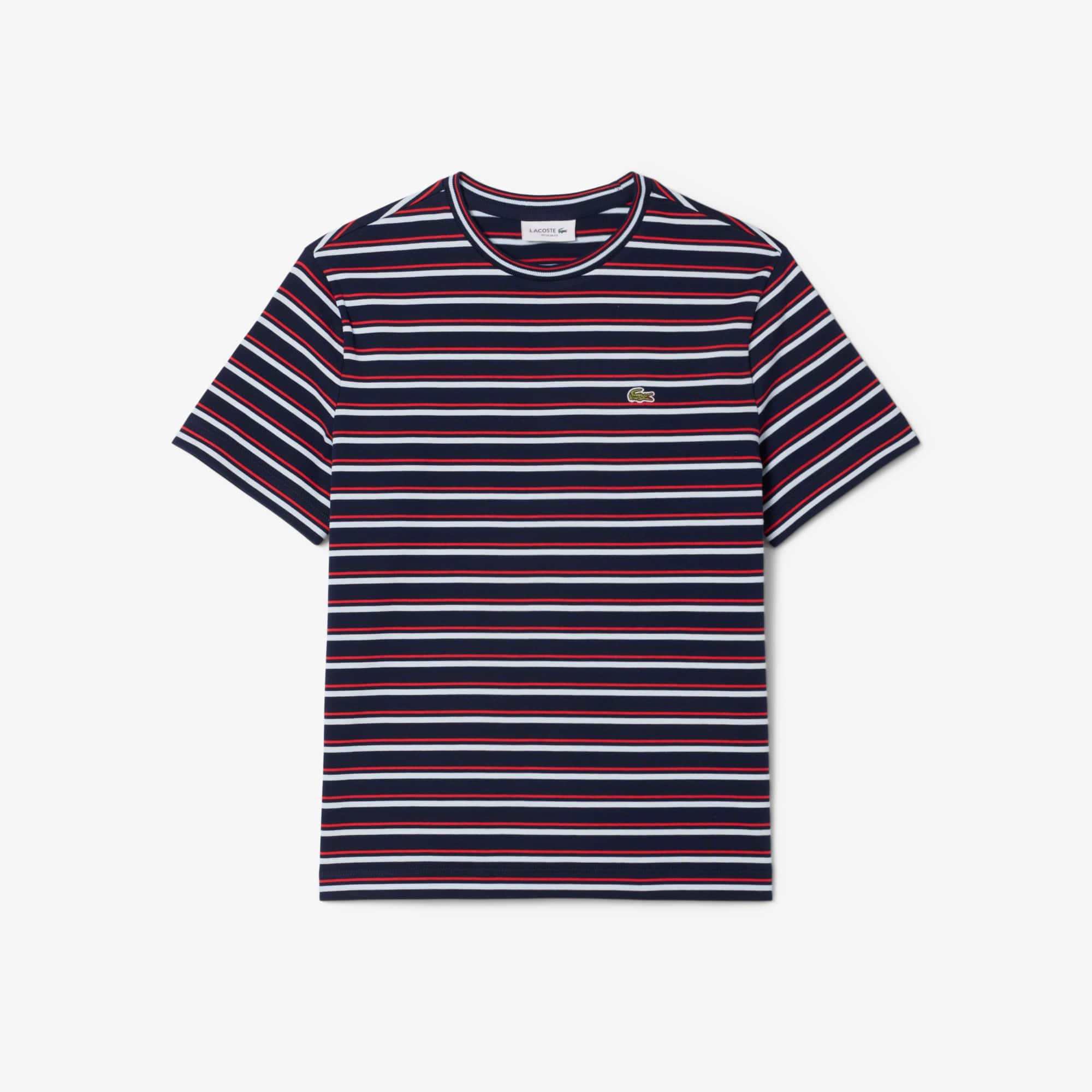 Tシャツ・カットソー LACOSTE Woman T-Shirt Blue PF5179 525 Women's Cotton Logo T-Shirt - T-Shirts & Tops - New In 2025