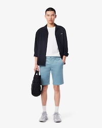 Slim Fit Stretch Cotton Chino Shorts