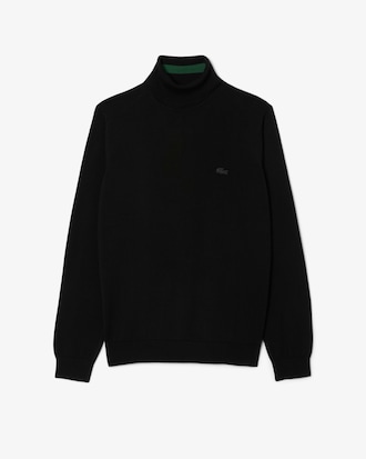 Merino Wool Roll Neck Sweater