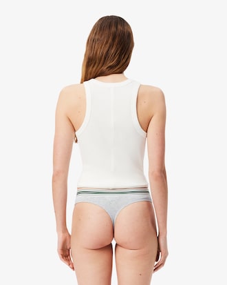 Stretch Cotton String Briefs