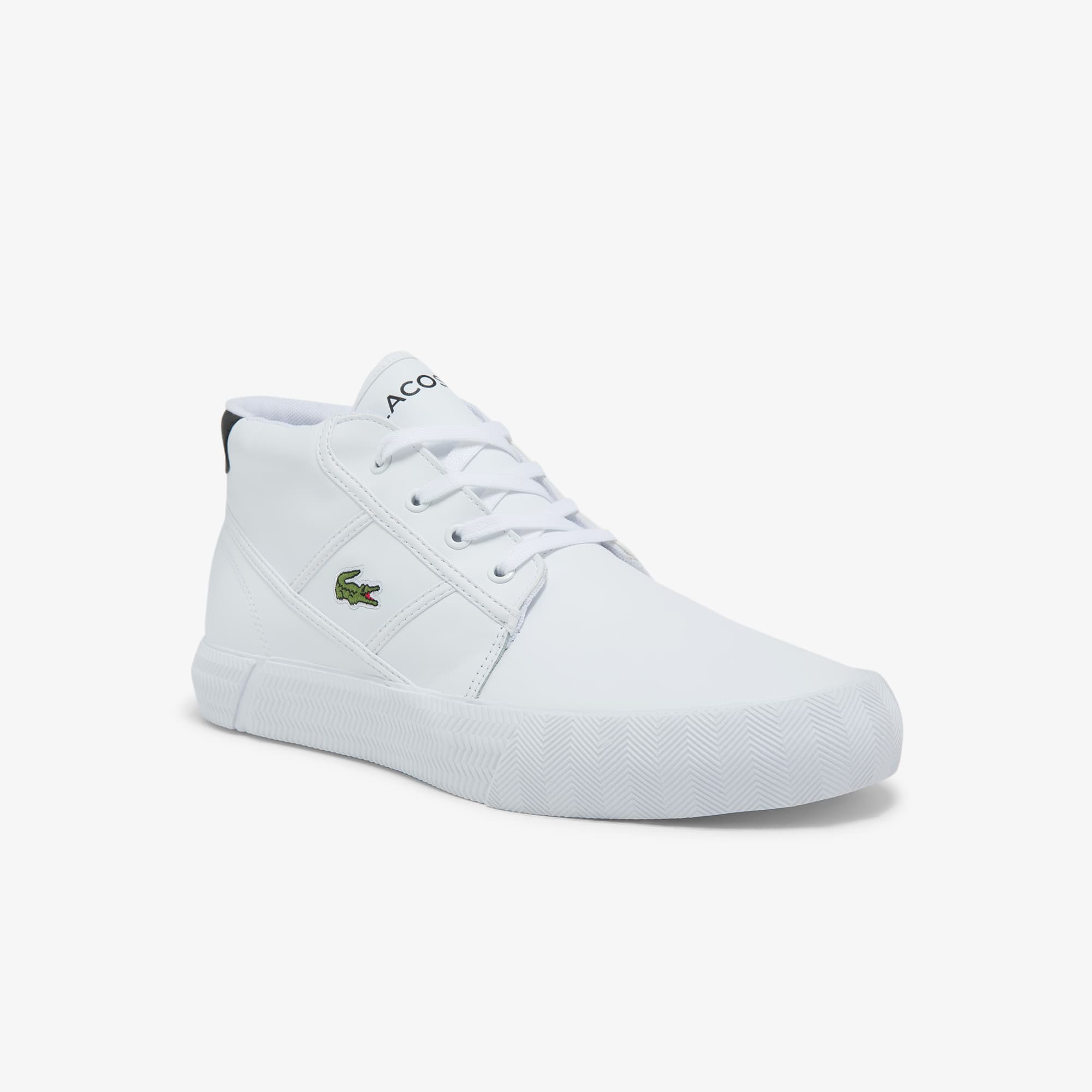 lacoste blanc boots