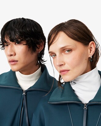 Runway Crocodile Earrings