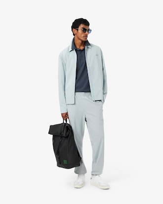 Regular Fit Long Sleeved Commuter Polo Shirt