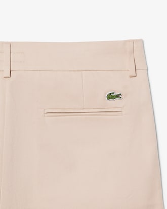Straight Fit Cotton Gabardine Chino Pants
