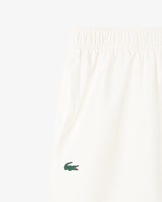 Printed Diamond Taffeta Tennis Shorts