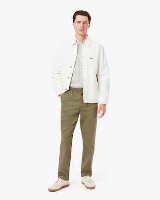 Regular Fit Cotton Gabardine Chino Pants