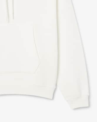 Loose Fit Badge Accent Hoodie