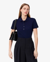 L.12.D Slim Fit Stretch Piqué Polo Shirt