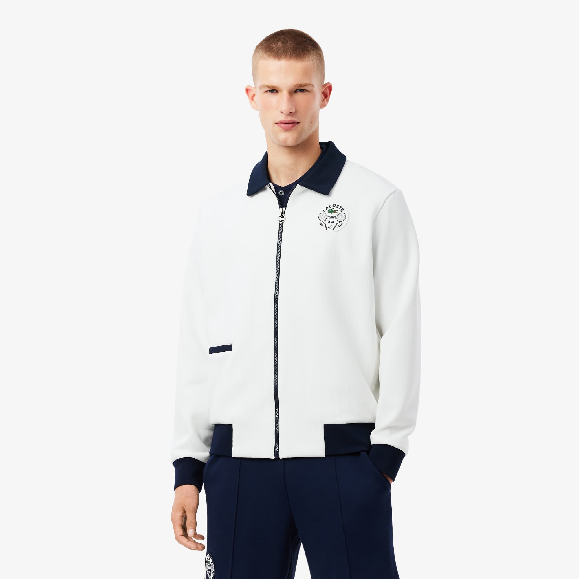 Tennis Heritage Ultra Dry Badge Accent Jacket - Men's Sweatshirts