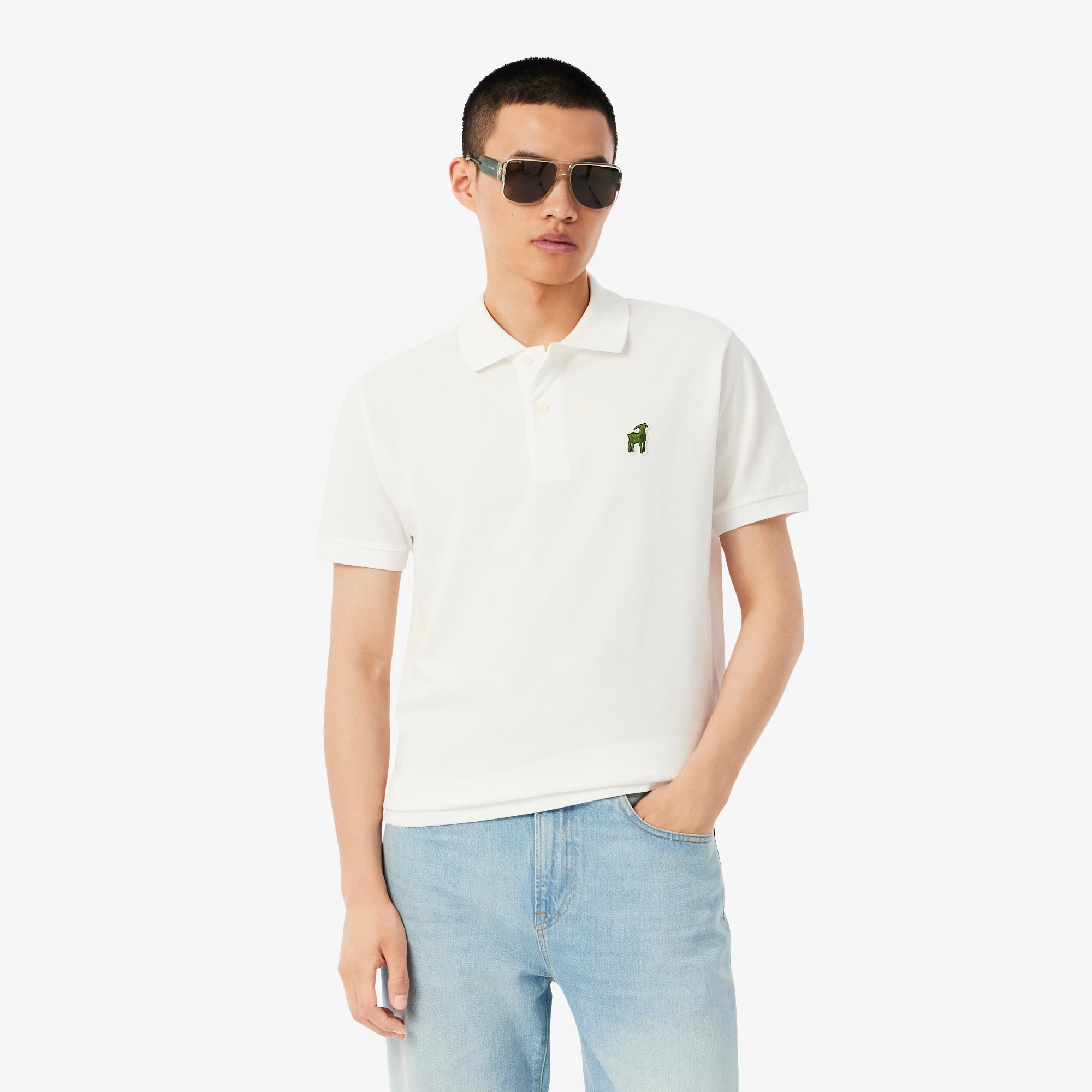Lacoste x Novak Djokovic The GOAT Polo Shirt - Men's Short Sleeves