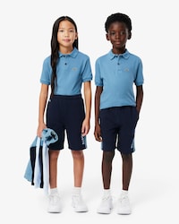 Colour-Block Fleece Shorts