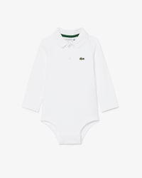Infants&rsquo; Long Sleeved Piqu&eacute; Bodysuit