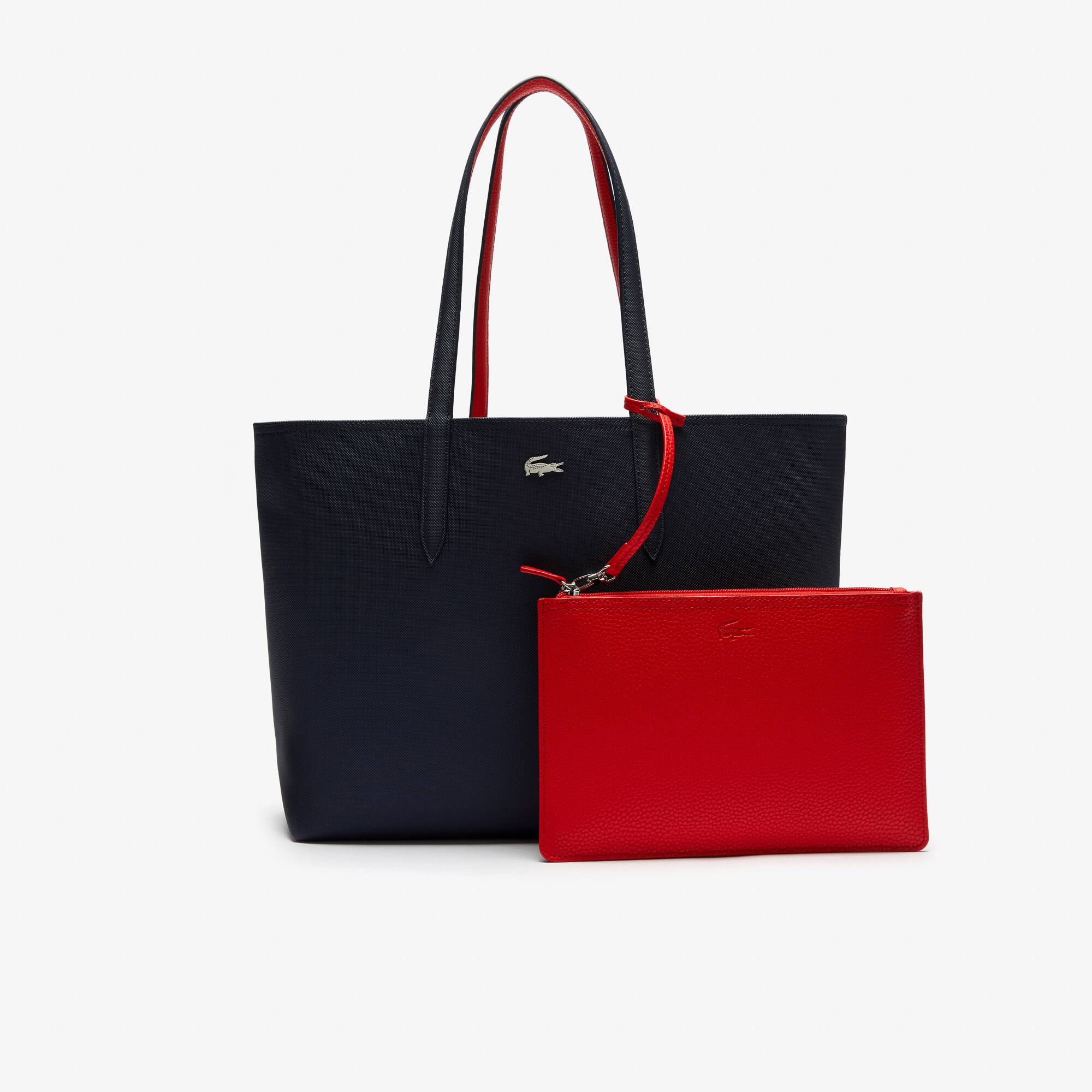 Bags Handbags Collection Women S Leather Goods Lacoste Monogram It