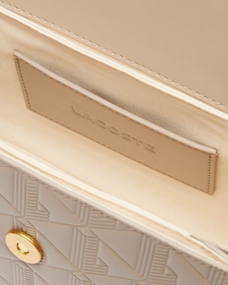 Maheki Embossed Leather Shoulder Bag